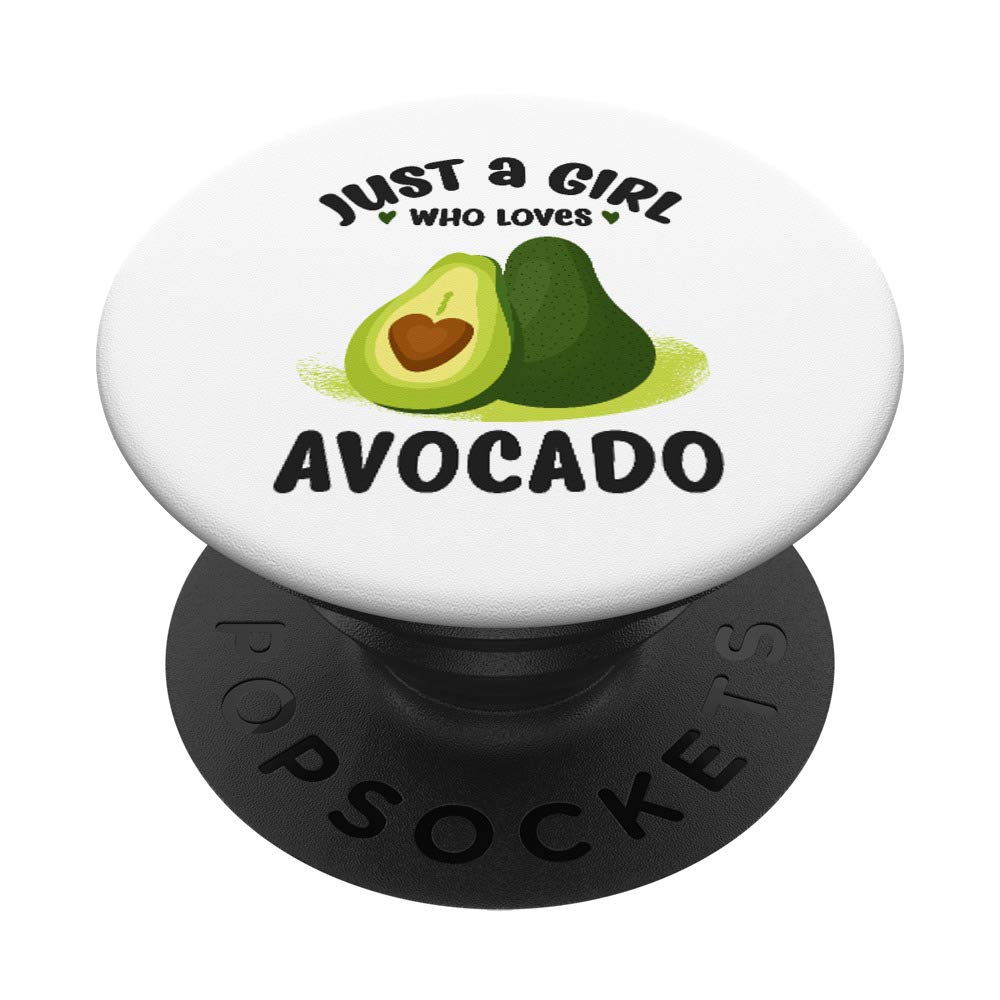 Just a Girl Who Loves Avocado PopSockets Swappable PopGrip