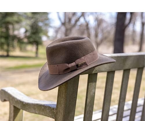 Indiana Jones Men's Indy Outback Hat in Oman Whizz Fedoras
