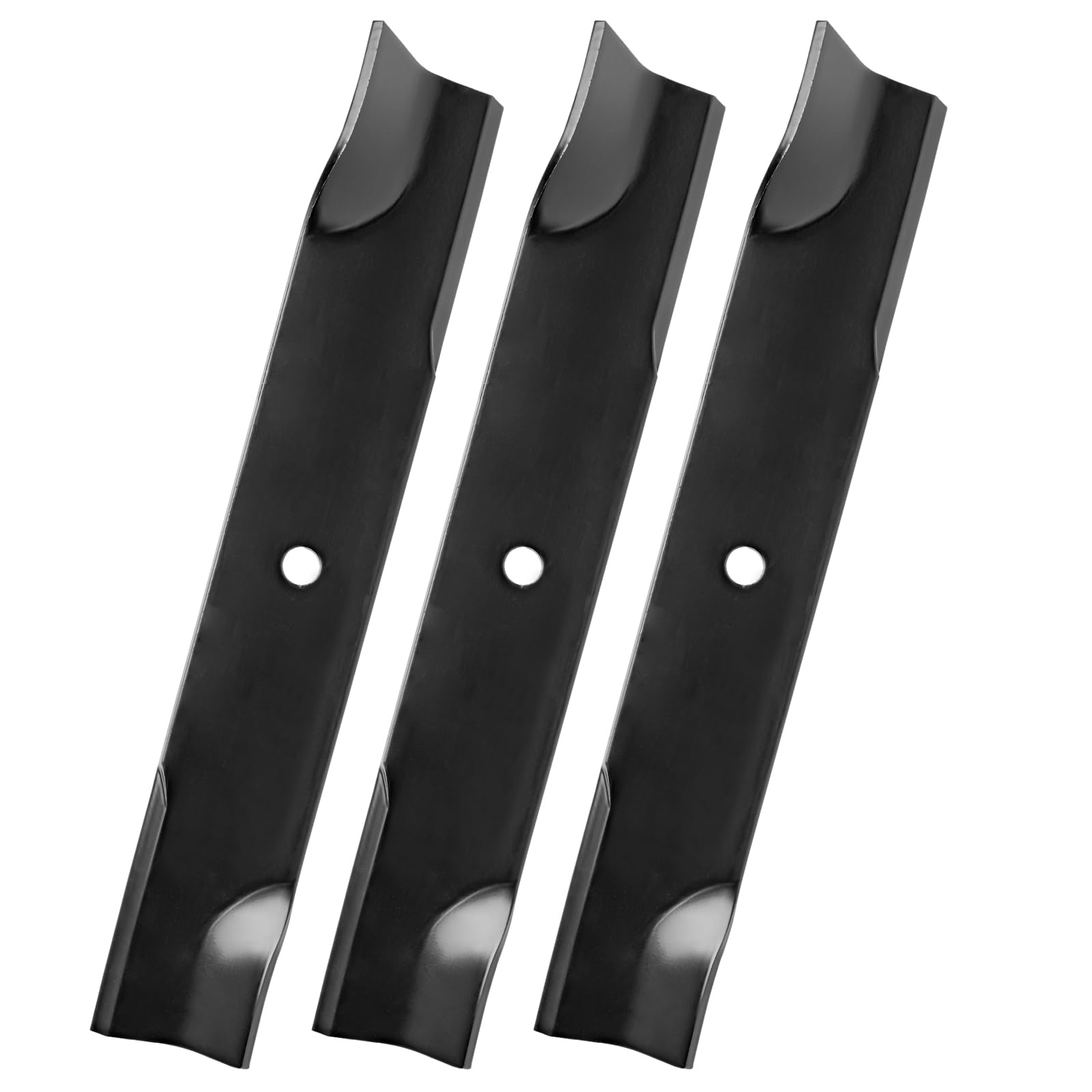 Photo 1 of 113579 Mower Blade Compatible with Toro/Dixie Chopper 50" Deck, 30227 Rolled Air Lift Blades Fit for Classic 2550 2750 LT2000 LT2300 LT2400 LT2500, Replace 30227-50, 30227-50H, 050403, PL7329, 3 pack