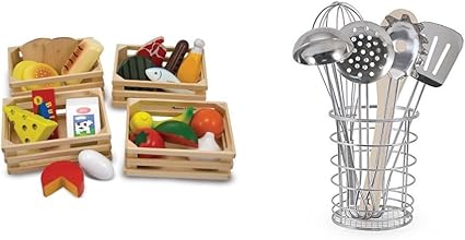 melissa and doug wooden food