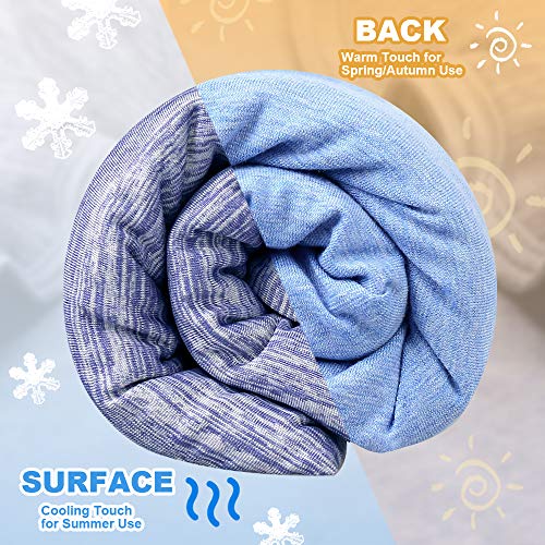 Cooling Blanket Keep Cool in Hot Summer, 51 X 67in Twin or Baby Size Blanket for Adults