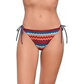Sports Illustrated Womens String Tie Side Bikini Bottom