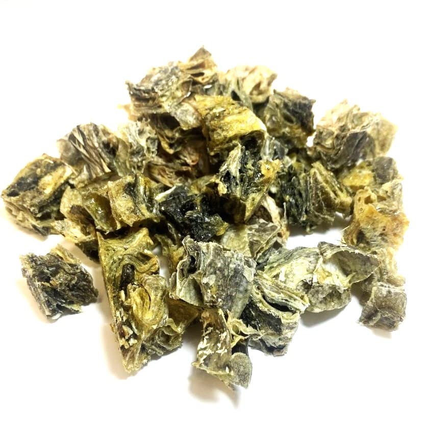 Extra Small Cod Fish Cubes 500g PREMIUM 100% Natural Dried Fish Skin Dog Treats Chews U.K. Sourced Air-Dried SMS — image 1