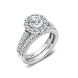 Amazon Essentials Platinum Plated Sterling Silver