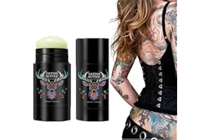 Tattoo Cream Color Enhancement and Aftercare - Natural Balm and Daily Lotion for Tattoo Care