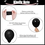 HILAVO Red Black Gold Balloons 60Pcs 12 Inch Party Decorations view 9