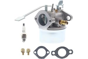 Cnfaner Carburetor for Tecumseh 640086A 640086 632641 632552 HSK600 KSK600 CRR1000 TH098SA,for 3HP Powerlite CCR1000 Engine 2 Cycle Carburetor