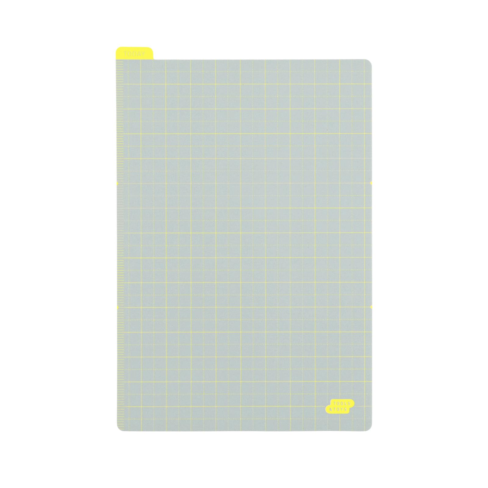 Hobonichi Techo Accessories Hobonichi Pencil Board for A6 Size (Ice Gray x Yellow)
