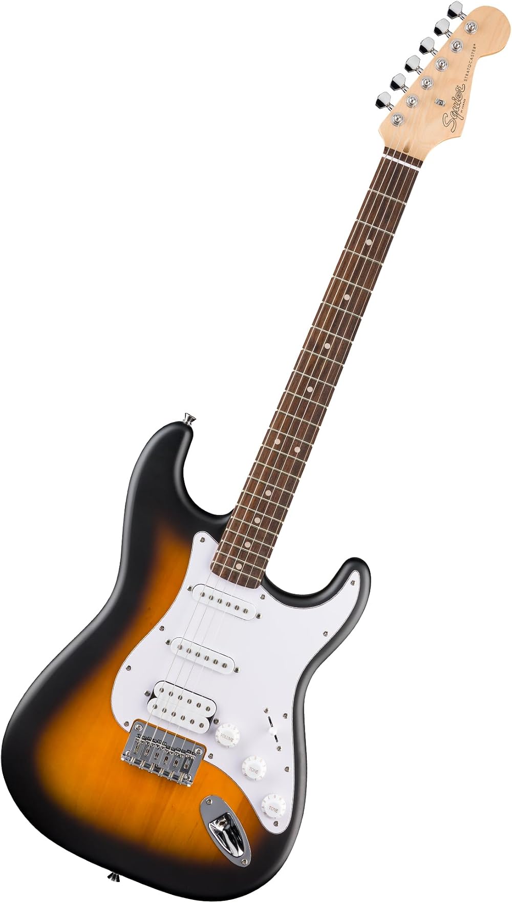 Fender Squier Debut HT HSS Stratocaster Laurel Fingerboard White Pickguard