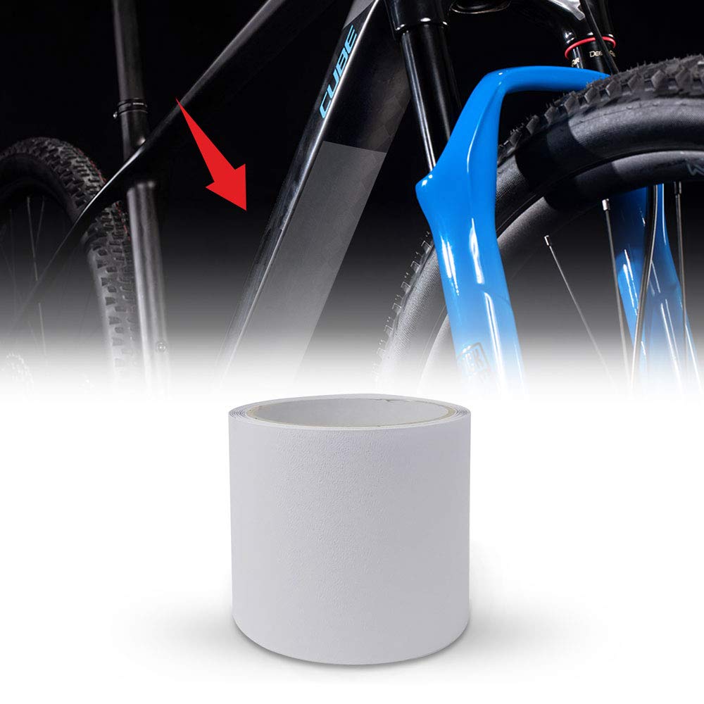 4R Quattroerre.it Adhesive Film Rhino Roll for Bike Frame Protection Unisex Adult, Transparent, 8 x 300 cm