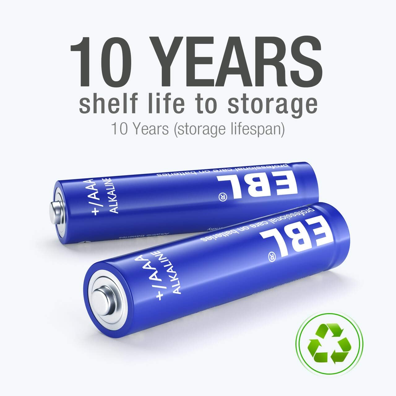 EBL 28-Count AAA Alkaline Batteries - 1.5V Triple A Long-Lasting Alkaline Battery with 10-Year Shelf Life: Home Audio & Theater