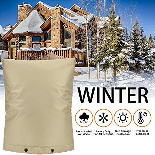 Backflow Preventer Protection Cover,Water Pipe Insulation Pouch,Outdoor Faucet Covers for Winter,Sprinkler Valve Vacuum Breaker Cover Socks for Winter Freeze Protection