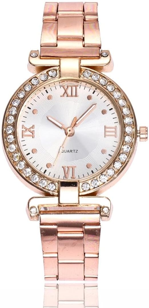 Womens Stainless Quartz Watches,Beautytop Womens Diamond Wrist Watches