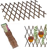 Garden Mile 180x30cm Wooden Trellis Heavy Duty Expanding Plant Support Panel view 9