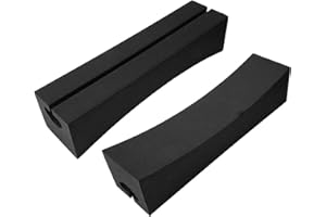 Jadeshay Car Roof Rack Pads for Surfboards, Kayaks and SUPs, Universal Soft Lightweight & Durable PE Car Top Crossbars, Easy to Install Portable Roof Racks