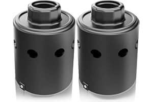 MOESTOONT Float Valve For Water Tank Designed for Water Level Control, Auto Filling&Shut Off, Durable Nylon Resin Water Trough Float Valve for Livestock tank,Stock Tank,Aquariums etc Black 2pc