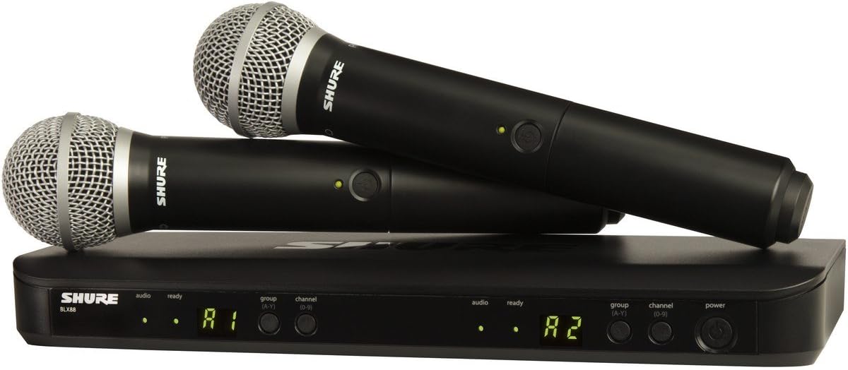 Shure BLX288/PG58 H8 | Dual Channel Handheld Wireless System