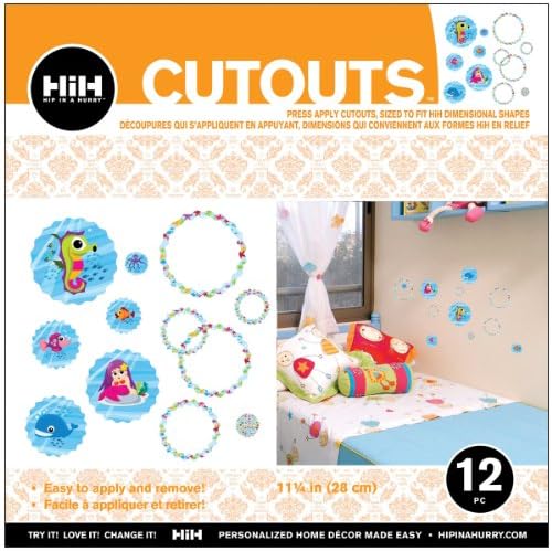 Hip In a Hurry 3D Decor Cut Outs 13 Inch -Under The Sea #2
