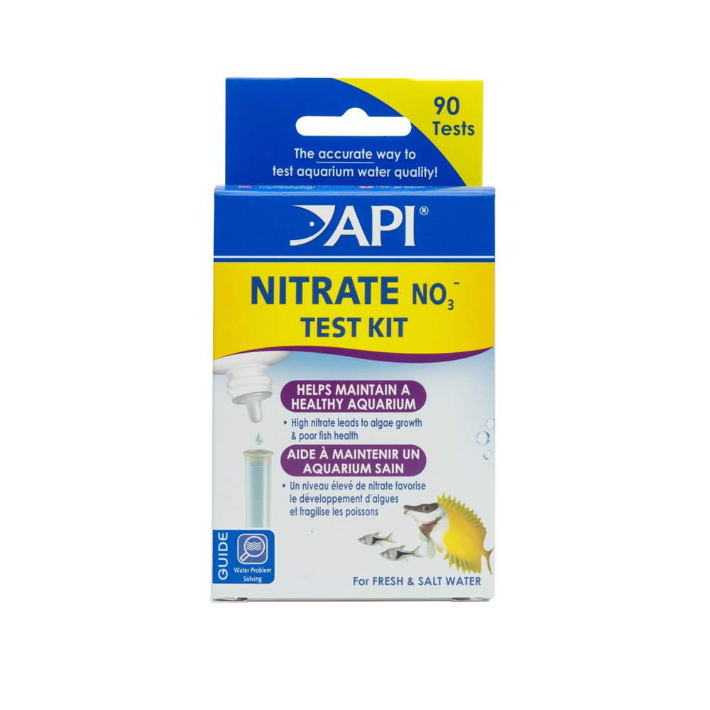 API Nitrate 90-Test Freshwater And Saltwater Aquarium Water Test Kit, 5 Count (Pack of 1)