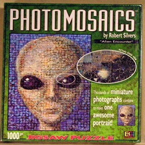 Photomosaics by Robert Silvers "Alien Encounter" 1000-piece Jigsaw Puzzle