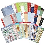 Hunkydory Crafts 2017 Cuddly Christmas Luxury Topper Collection Christmas Card Kit
