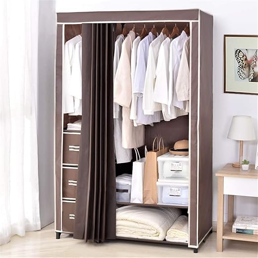 Tectake Kleiderschrank Aus Stoff Faltschrank Schrank Textilschrank