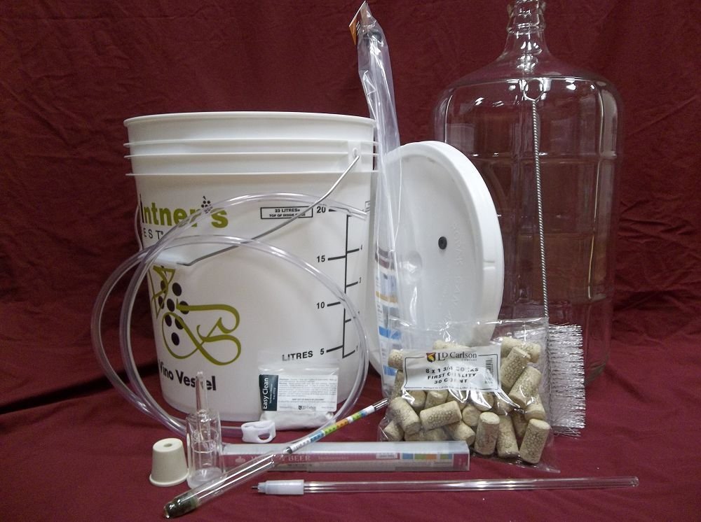 LD Carlson 3010 Vintners Best Wine Equipment Kit