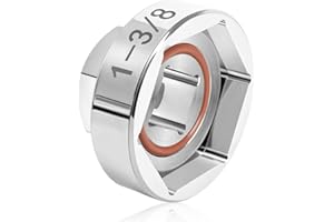 Fork Cap Nut Socket for Harley-Davidson Big Twins and Sport Models Motorcycles, Suitable for 1-3/8 Inch (35mm) Hexagonal Fork