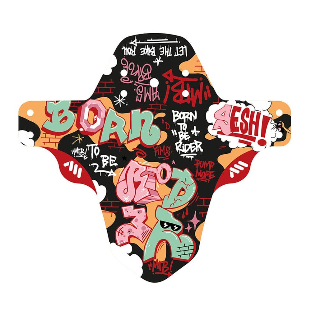 All Mountain Style Born To Be Rider Mudguard One Size