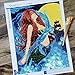 Staroar 5D Diamond Painting Kits for Adults for Adult Mixed Drill - Mermaid Art Craft Diamond Art
