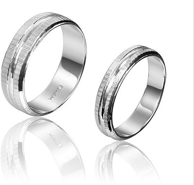 Amazon ファッションリング 指輪 シンプル クラシック 細身 リング 指輪 ペアリング指輪 ゆびわ リング ステンレス プレゼント アレルギーフリー エスコート シルバー 銅 プラチナ メンズ レディース リング 恋人 指輪 ファッション アクセサリー セットカップル指輪