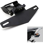 CYYHMY Motorcycle Fender Eliminator Fit for KTM Duke 390 250 2017-2019 | Tail Tidy License Plate Holder Bracket Mount with LED Light Duke 390 250 125 200 2017 2018 2019