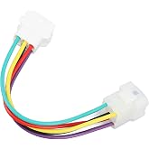 Air Conditioning Wiring Adapter Kit 9 Pin to 6 Pin Plastic Metal High Strength for ACM135 ACM135B ACM150 ACM150B Fits with Advent Air AC Units