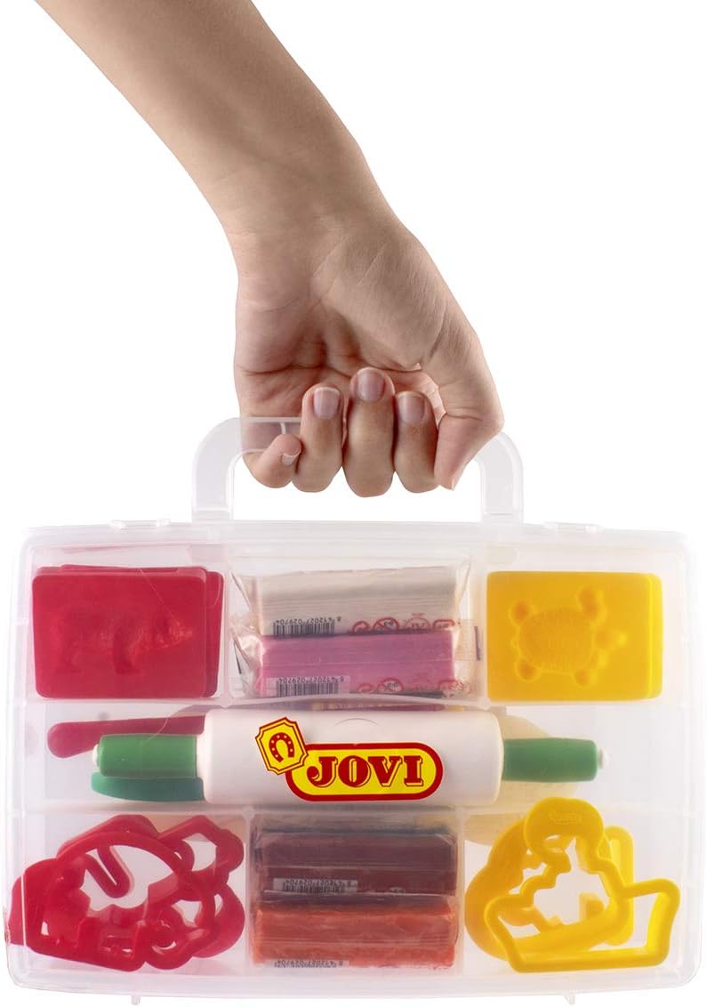 Jovi - Briefcase Modelling Clay Transparent (230), Assorted, 50 x 175 x 255 cm - Image 5