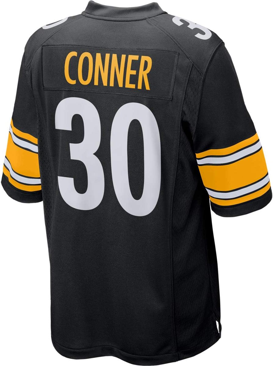 Fabric Fit Football Jersey Men's/Women's/Youth Short Sleeve Shirts Sport Passions NO. 30 Player Conner Steelers Sportswears Football T-Shirt Quick Dry Rugby Training Shirt