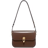 LA FESTIN Small Leather Purse Crossbody Bags For Women: Black Shoulder Handbags Crossbody Bag