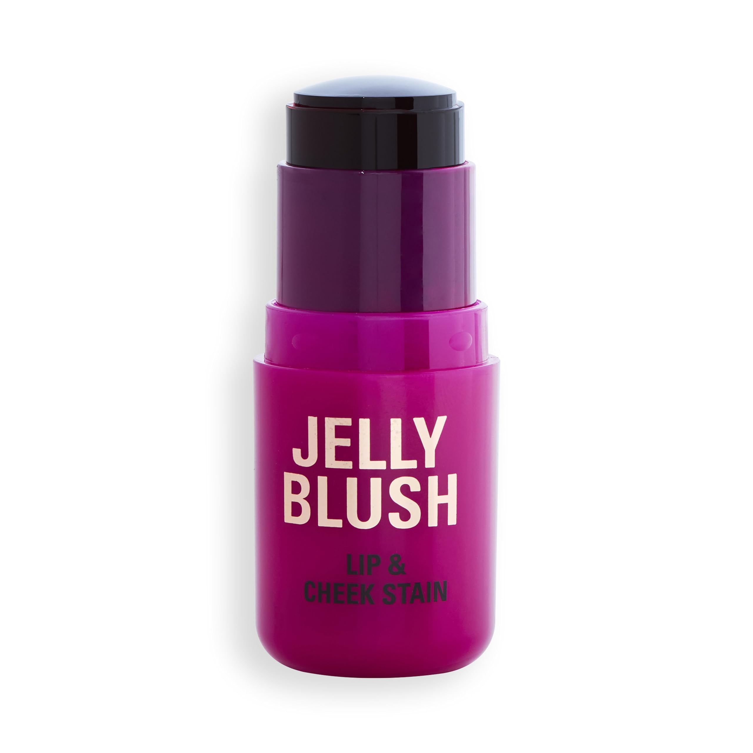 Revolution Beauty Jelly Blush Stick Lip & Cheek Stain, Long-Lasting & Buildable with Hyaluronic Acid & Aloe, Vegan & Cruelty-Free, Cherry Red