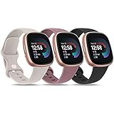 3 PACK Sport Band Compatible with Fitbit Sense 2