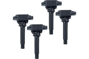 TRQ Ignition Coil Set 4 Piece Compatible with 12-23 Mazda 3 14-20 6 16-21 CX-3 20-23 CX-30 13-22 CX-5 16-23 CX-9 16-23 MX-5 Miata