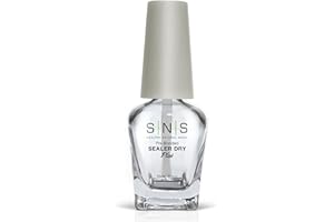 SNS HEALTHY NATURAL NAILS SNS Nail Polish for Nail Dip Powder, Sealer Dry - Sealing & Hardening Agent for Dip Powders - Brings Color & Hardens Manicure Layers - Low-Odor & No UV Lamp Required - 0.5 fl. oz.
