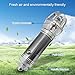 FARSIC Car Air Purifier, Car Air Freshener and Ionic Air Purifier | Remove Dust, Pollen, Smoke and Bad Odors - Available for Your Auto or RV (Silver)