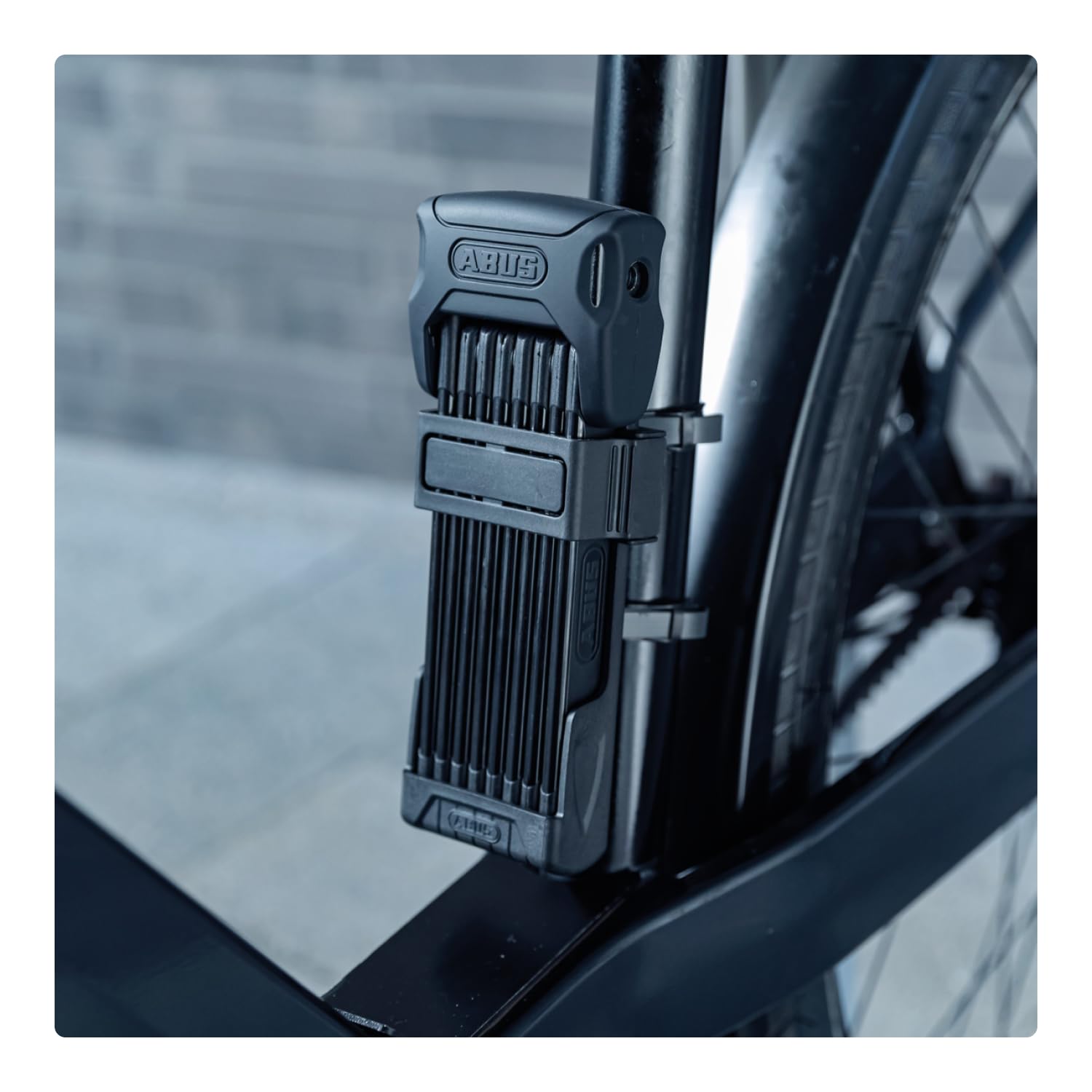 ABUS Faltschloss Bordo 6000K mit SH-Schlosshalter - Fahrradschloss mit XPlus Zylinder für hohen Manipulationsschutz - ABUS-Sicherheitslevel 10 - Länge 120 cm 5