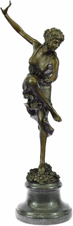 Amazon 手作りのブロンズ彫刻像クレア コリネットフランス語ロストワックスダンサーホットキャスト置物インテリア Ukep 459 インテリアグッズギフト 置物 オブジェ オンライン通販