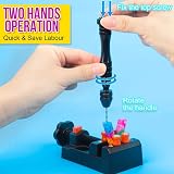 LEOBRO Hand Drill 12cm Pin Vise with 10 Drill Bits 0.8-3.0 mm view 5