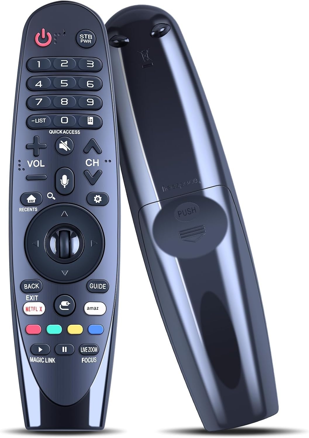 TCNOUMT New AM-HR650A AN-MR650A Remote Control for LG LED TV Replacement for AN-MR600 AN-MR18BA MR20GA AKB75855501 AN-MR19BA AKB75855503 43UJ6510 65SJ800A (NO Voice, Magic, Pointer Functions)