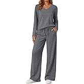 AUTOMET Sweatsuits Women 2 Piece Outfit Fashion Travel Lounge Sets With Wide Leg Pants Airport Track Suits Fall Clothes 2026