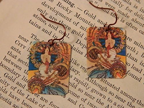 Mucha earrings Monte Carlo Mucha Art