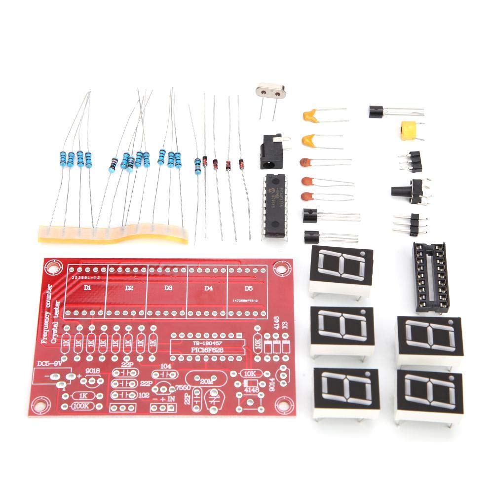 with 5 Digits Crystal Oscillator Tester Frequency Counter, Frequency Meter Module Parts DIY Kit
