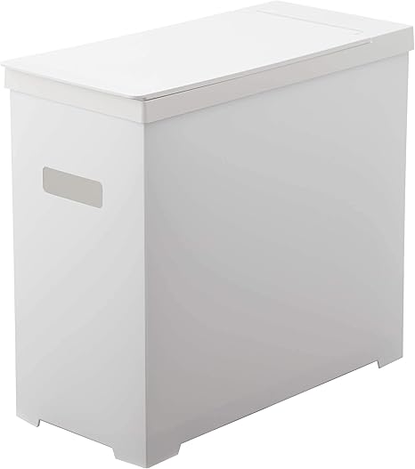 Amazon Co Jp 山崎実業 Yamazaki シンク下蓋付きゴミ箱 ホワイト 約w19xd40xh35cm タワー 折り畳んで運べる 5333 ホーム キッチン