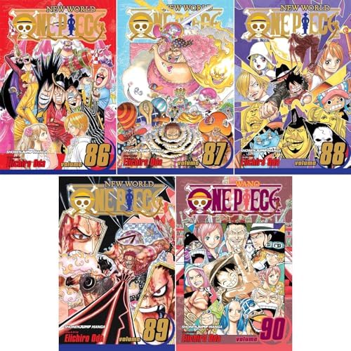 One Piece Complete Collection Set Vol 1-90 by Eiichiro Oda